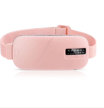 5 Modes Electric Heating Vibration Waist Massage Belt Smart Warm Palace Women Menstrual Heating Pad for Cramps Period Relief